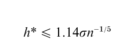 Probability Density Estimation Research Paper Formula 6.3